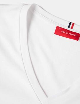 Camiseta Lion of Porches V blanco