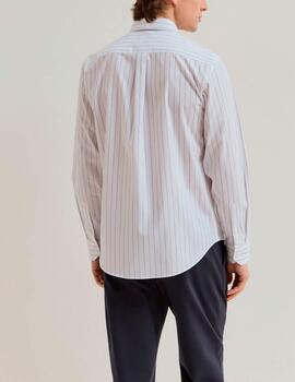 Camisa Lion of Porches rayas azul