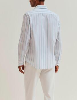 Camisa Lion of Porches rayas verde