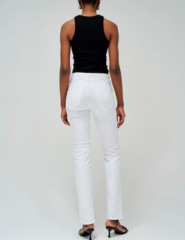 Pantalón vaquero Salsa straight blanco