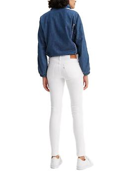 Pantalón vaquero Levis 710 Super Skinny blanco