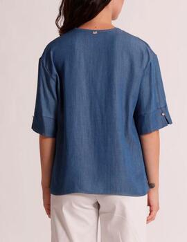 Blusa Mimi Mua azul