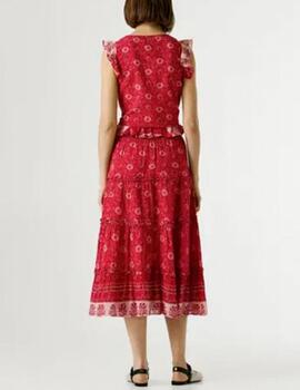Falda Pepe Jeans volantes estampada