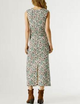 Vestido Pepe Jeans estampado verde
