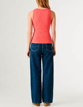 Camiseta Pepe Jeans tirantes coral