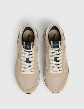 Zapatillas Pepe Jeans combinadas camel
