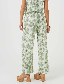 Pantalón Brave Soul estampado verde