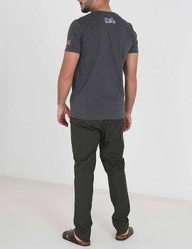 Camiseta Brave Soul motos gris