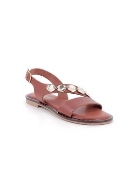 Sandalias Igi&Co hebilla marrón