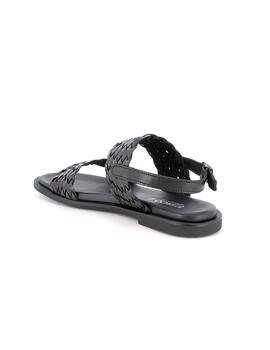 Sandalias Igi&Co trenzadas negro