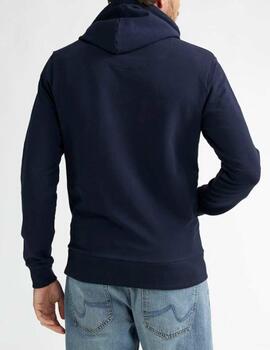 Sudadera Petrol capucha marino