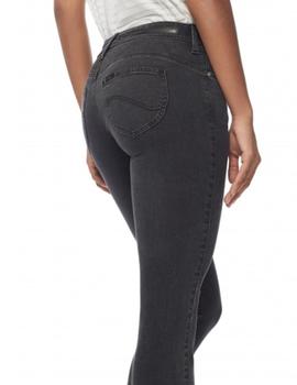 Pantalón vaquero Lee Scarlett Cropped Zip Body Optix