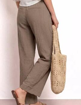 Pantalón Street One beige oscuro