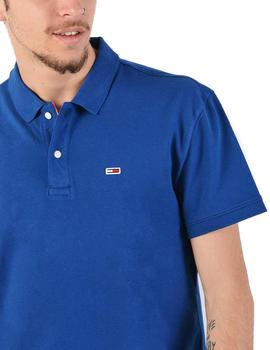 Polo Tommy Jeans azul