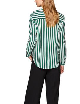 Blusa Esprit rayas verde