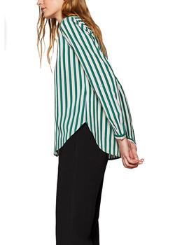 Blusa Esprit rayas verde