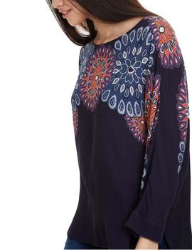 Blusa Desigual Blassidy azul