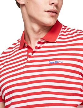 Polo Pepe Jeans Jerome rojo