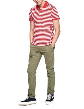 Polo Pepe Jeans Jerome rojo