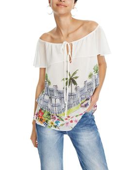 Blusa Desigual Colette blanco