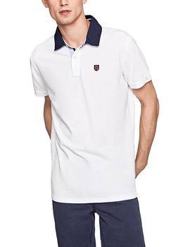 Polo Pepe Jeans Peter blanco