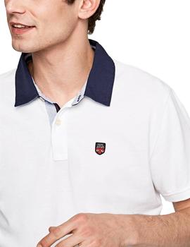 Polo Pepe Jeans Peter blanco