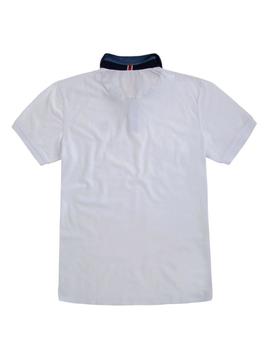 Polo Pepe Jeans Peter blanco