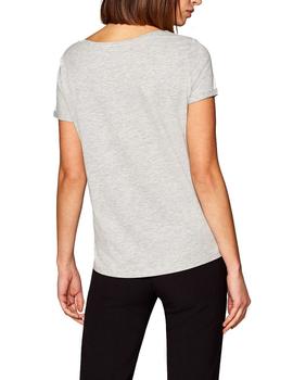 Camiseta Esprit rayas gris