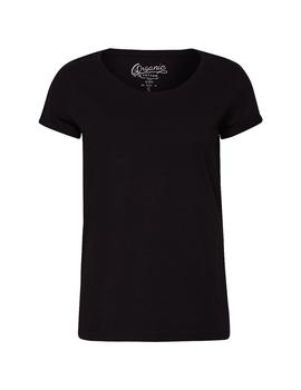 Camiseta Esprit algodón negro
