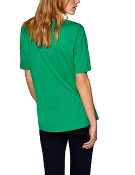 Camiseta Esprit verde