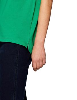 Camiseta Esprit verde