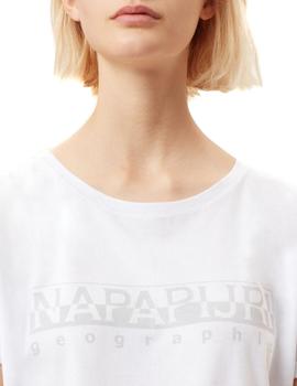 Camiseta Napapijri Sevora blanco