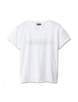Camiseta Napapijri Sevora blanco