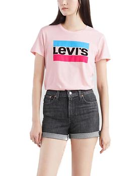 Camiseta Levis The Perfect Tee rosa