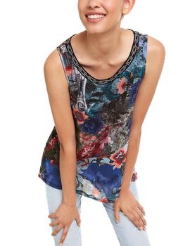 Camiseta Desigual Tiglits floral