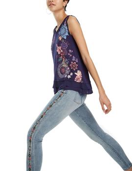 Camiseta Desigual Obi azul