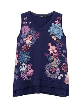 Camiseta Desigual Obi azul