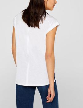 Camiseta Esprit blanco