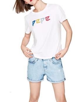 Camiseta Pepe Jeans Elia blanco