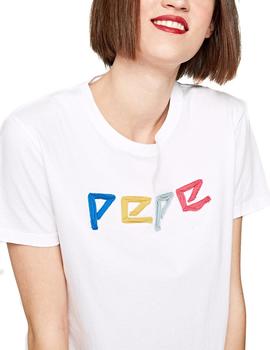 Camiseta Pepe Jeans Elia blanco