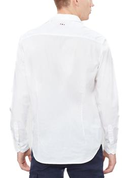 Camisa Napapijri Gaman blanco