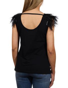 Camiseta Animosa Avestruz negro