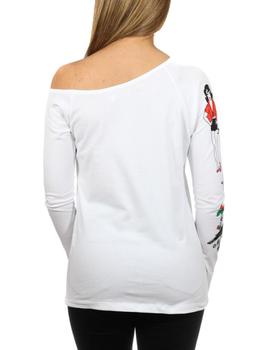 Camiseta Animosa Amy Tatoos blanco