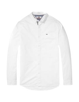 Camisa Tommy Jeans Tape Detail blanco