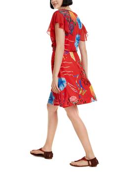 Vestido Desigual Miranda rojo