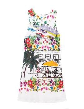 Vestido Desigual Anna blanco