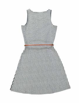 Vestido Esprit cinturón marino