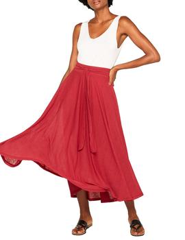 Falda Esprit maxi rojo