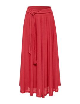 Falda Esprit maxi rojo