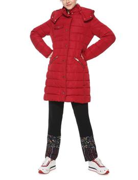 Parka Desigual Padded Inga rojo